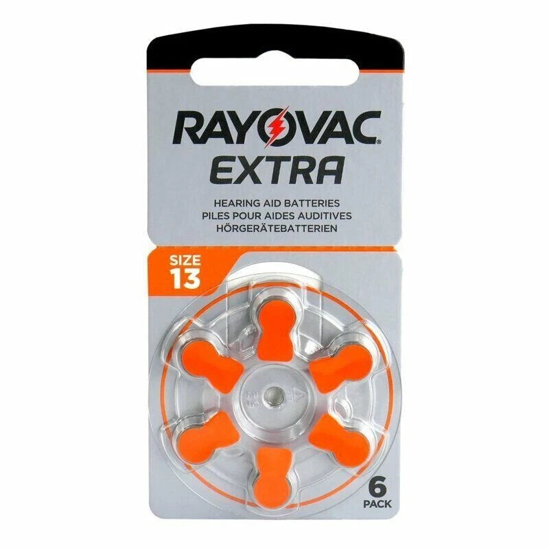 RAYOVAC Orange Size 13 Batteries